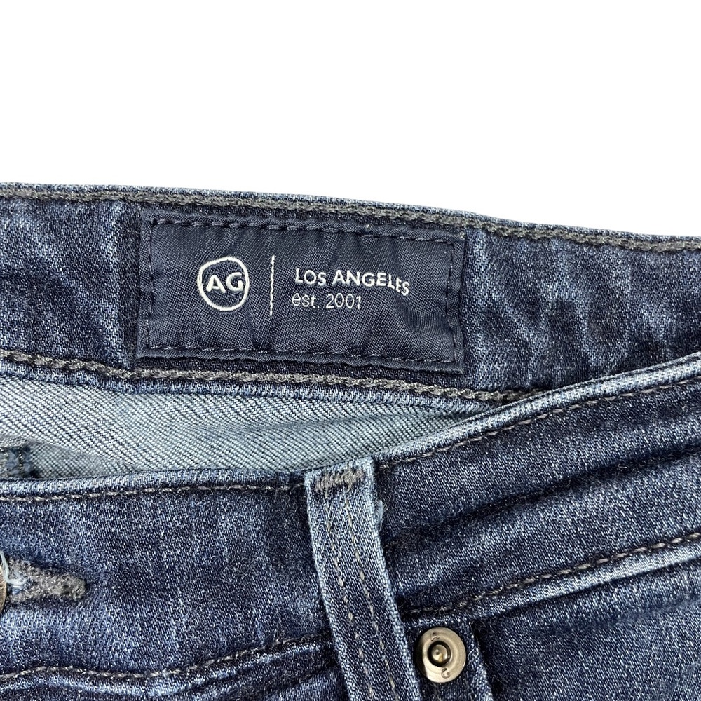 AG Adriano Goldschmied Jeans Leggings 28R Super Skinny Zipper‎ Denim Pockets - Picture 3 of 8